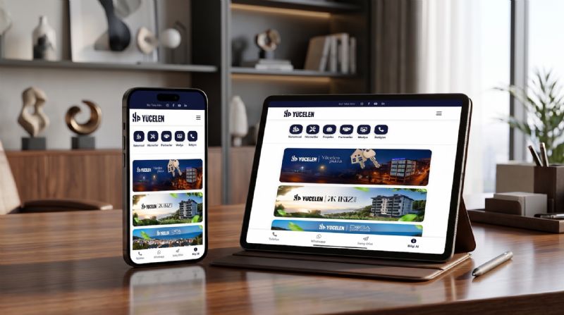 Yücelen Yapı’nın Yeni Web Sitesi Yayında