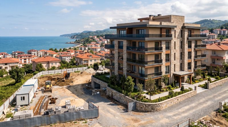 Akçakoca’da Kat Karşılığı İnşaat ile Arsalar Değere Dönüşüyor